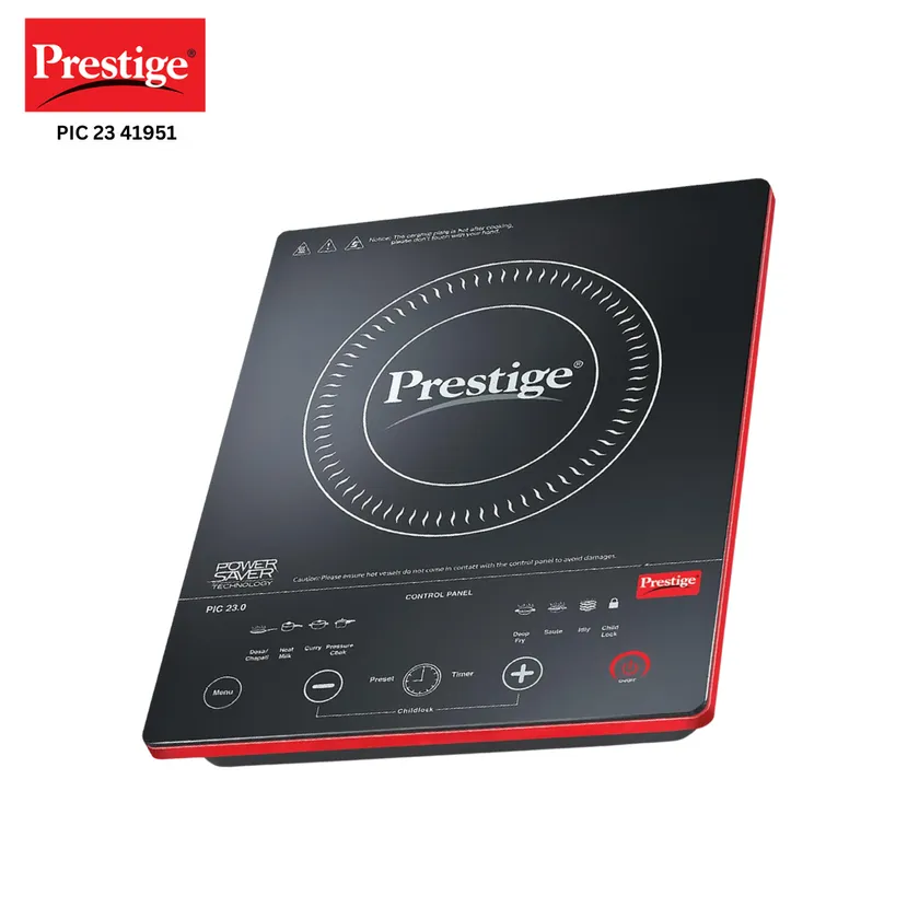 Prestige 1900W Automatic Voltage Controller Induction Cooktop PIC 23 41951 AC GHAR